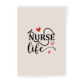 Nurse Life Art, Nurse Photographic Prints, Gift for Nurses, Nurse Decor, Nurse Appreciation, Cute Prints, Wall Art, Home Decor, Modern Art - Tawshia